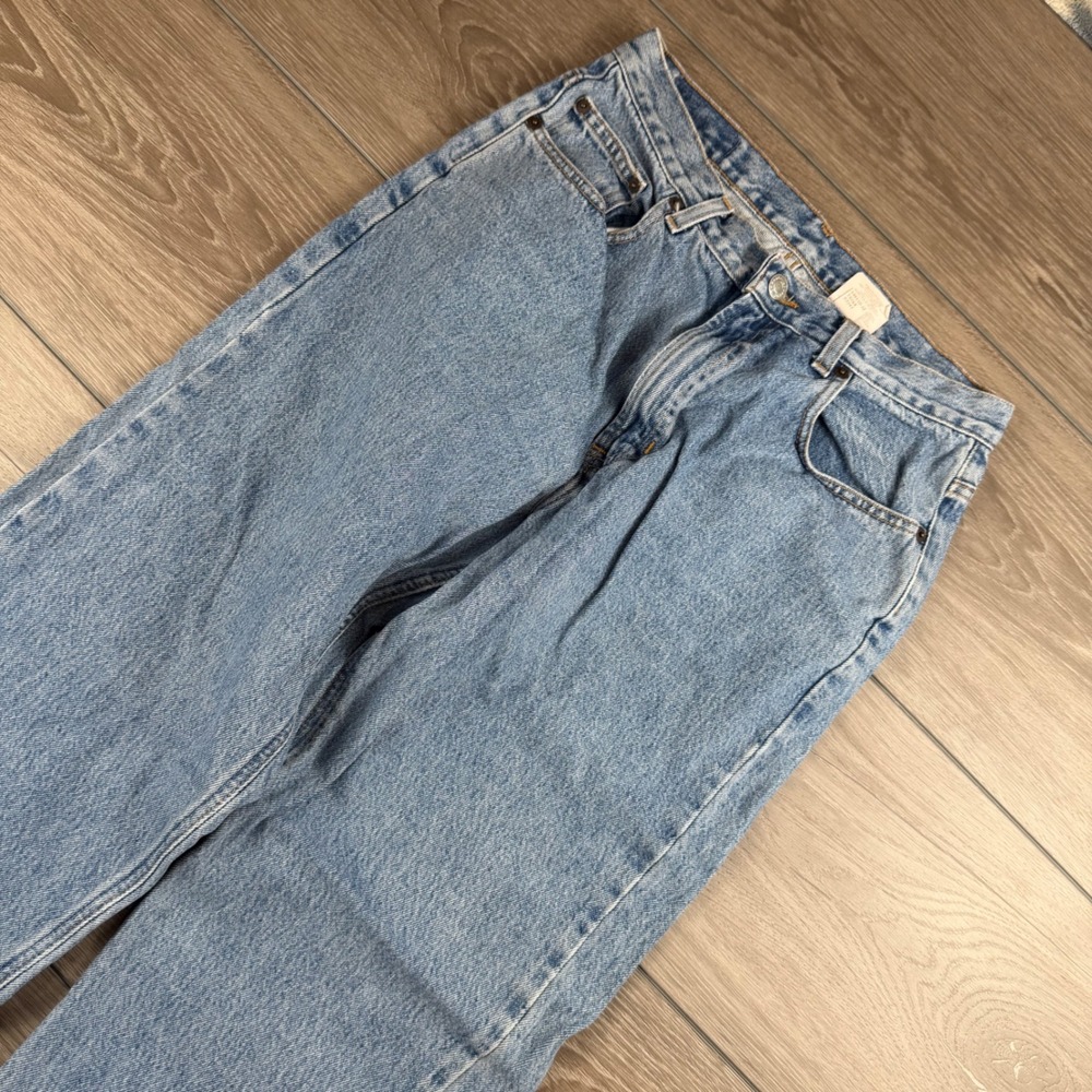 Gap Women Jeans Vintage Loose Fit High Rise Light Wash Blue Size 10